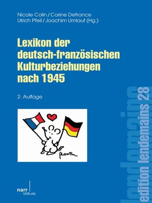 cover image of Lexikon der deutsch-französischen Kulturbeziehungen nach 1945